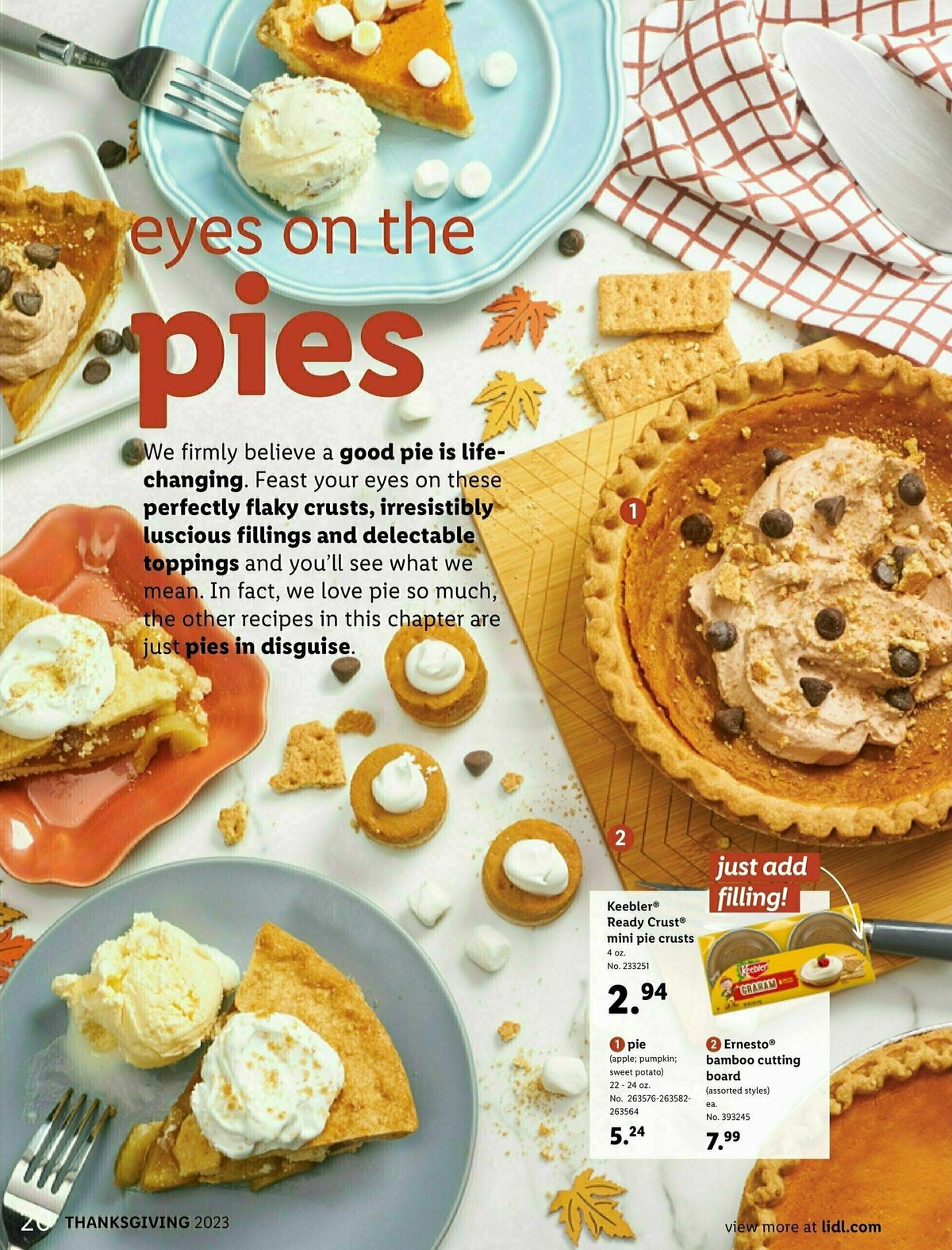 LIDL Thanksgiving Weekly Ad from November 1