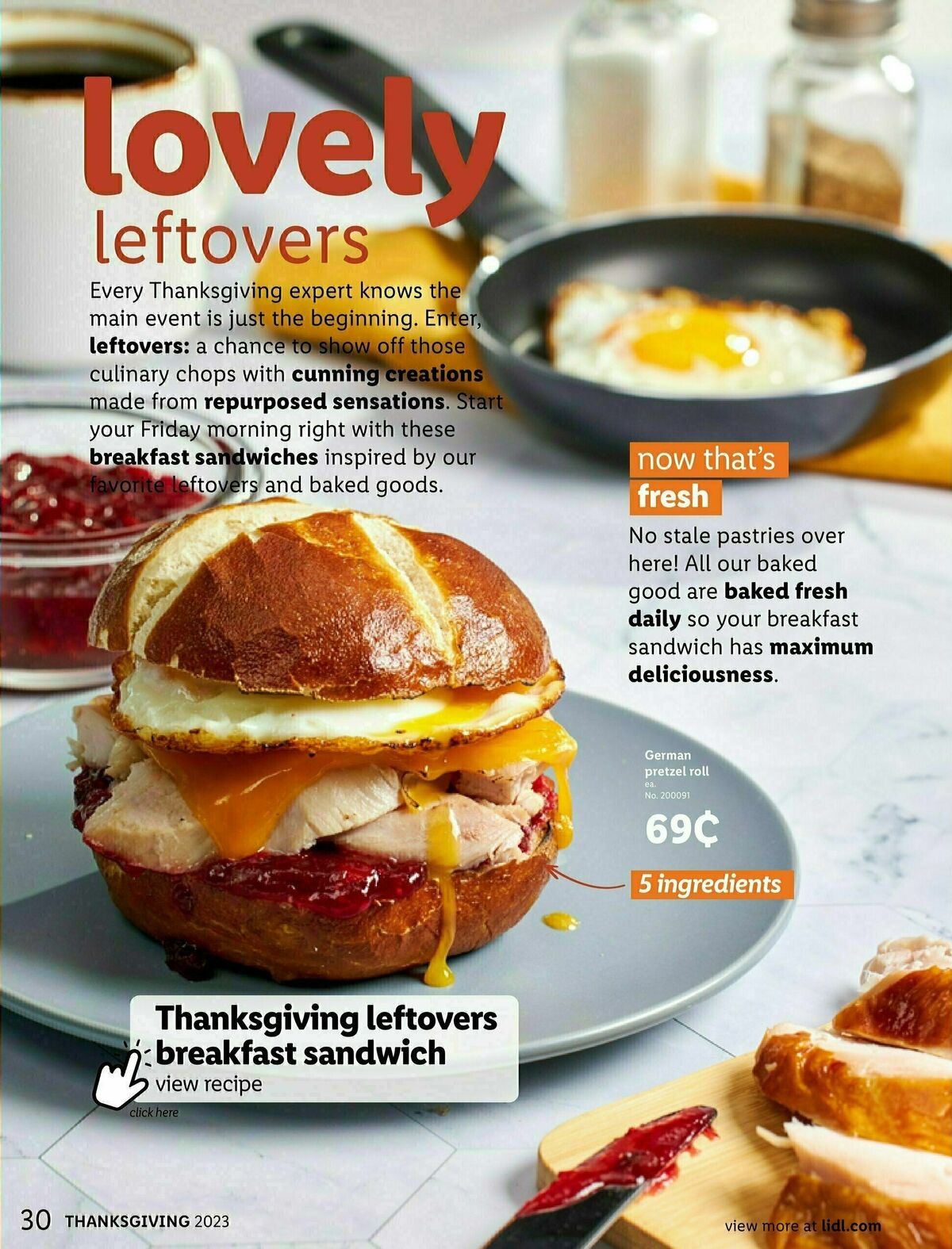 LIDL Thanksgiving Weekly Ad from November 1