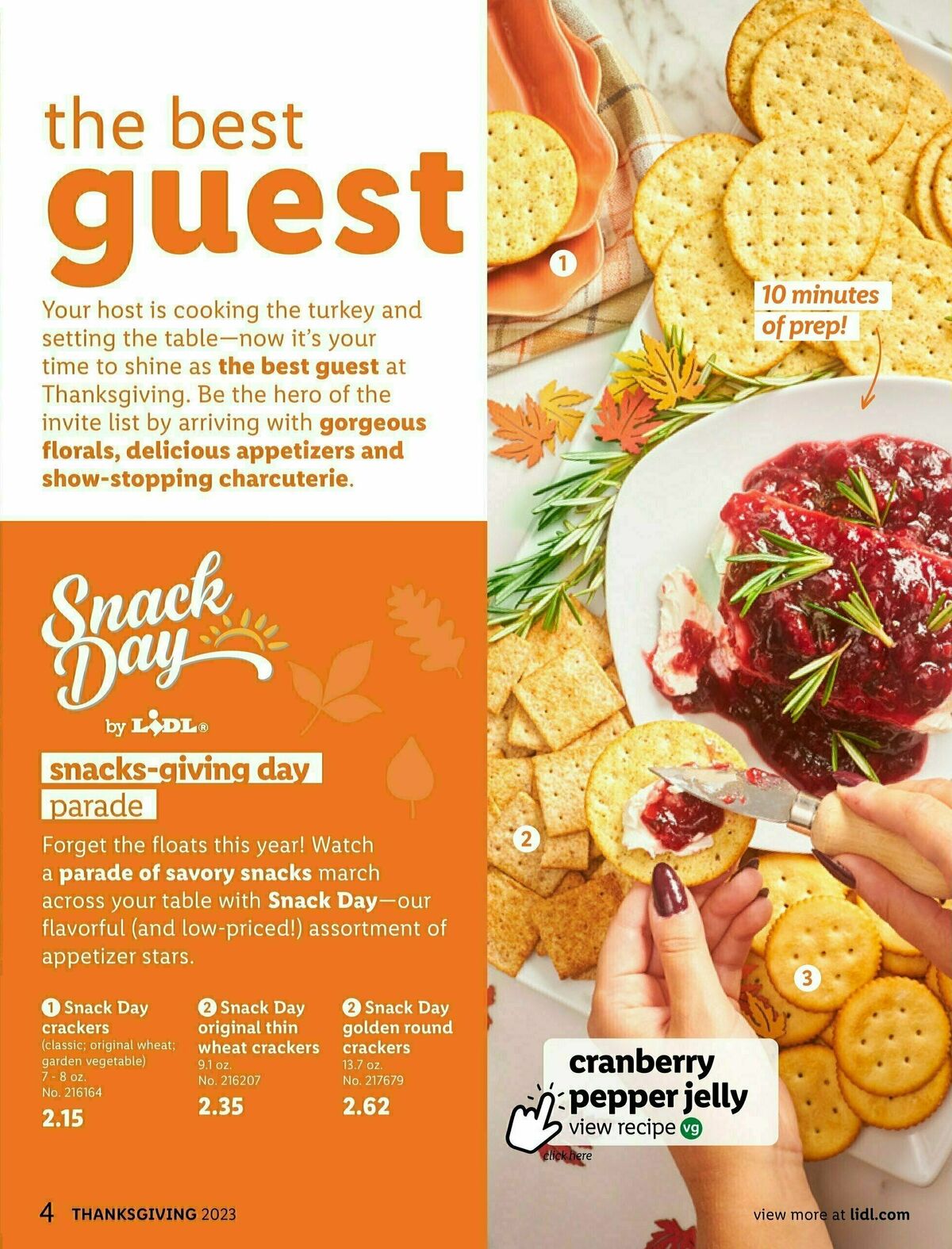 LIDL Thanksgiving Weekly Ad from November 1