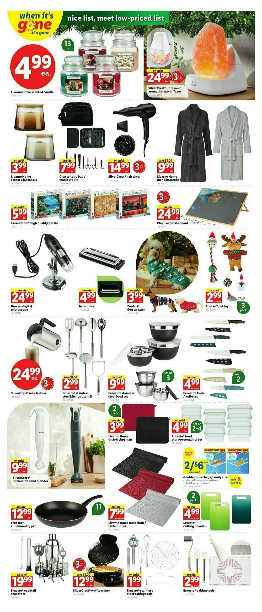 LIDL Weekly Ad from November 29