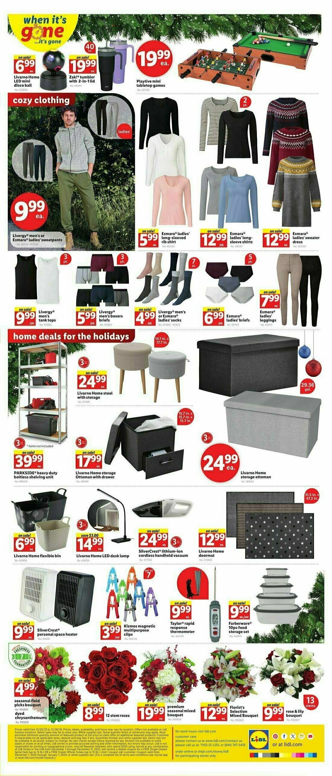 LIDL Weekly Ad from December 20