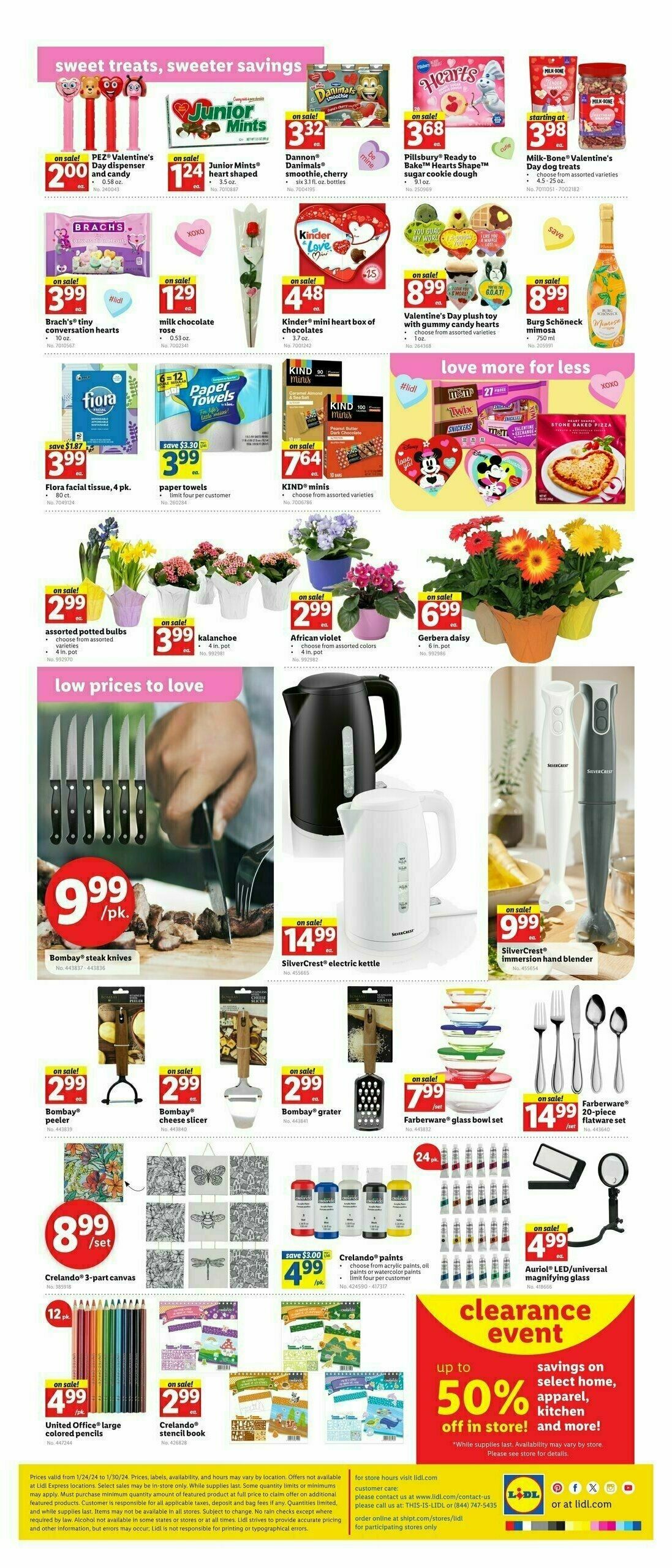 LIDL Weekly Ad from January 24