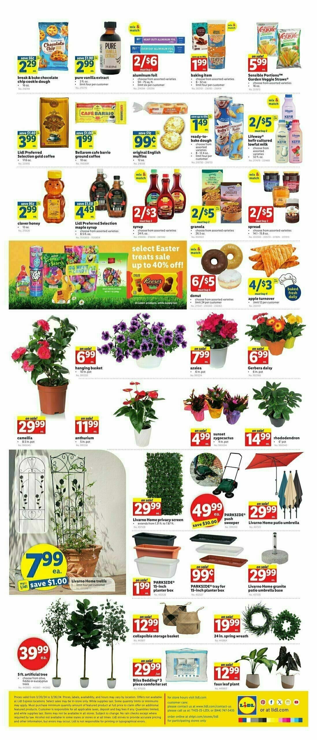 LIDL Weekly Ad from March 20