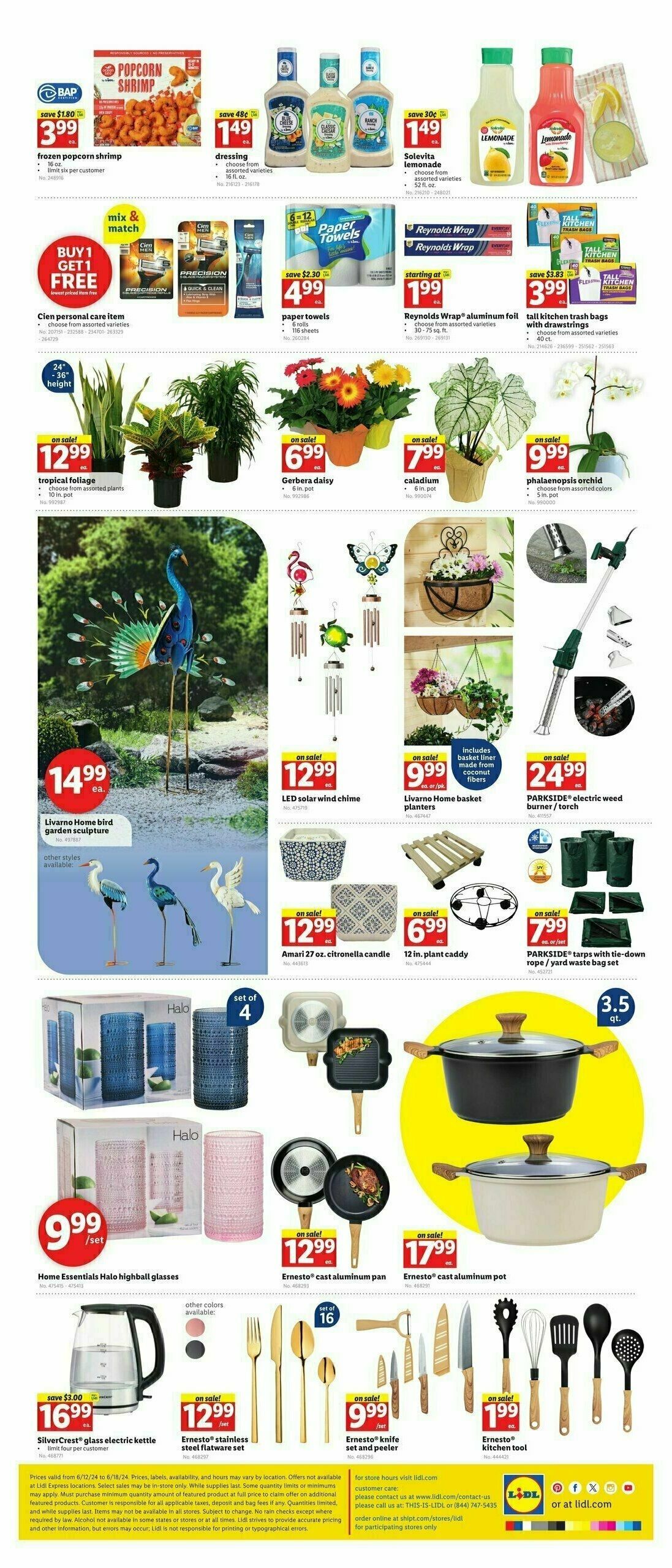 LIDL Weekly Ad from June 12