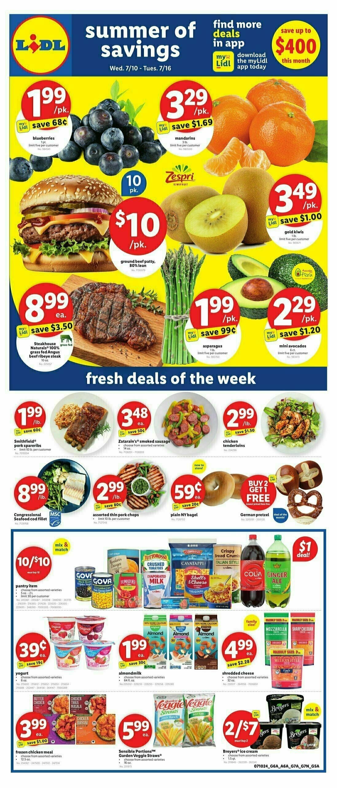 LIDL Weekly Ad from July 10