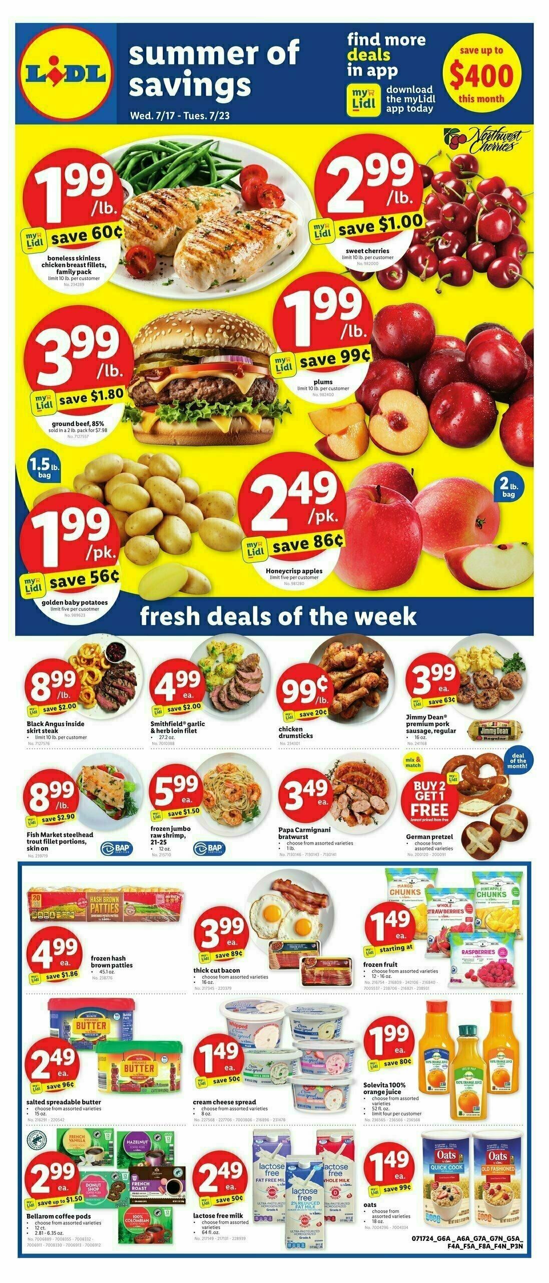 LIDL Weekly Ad from July 17