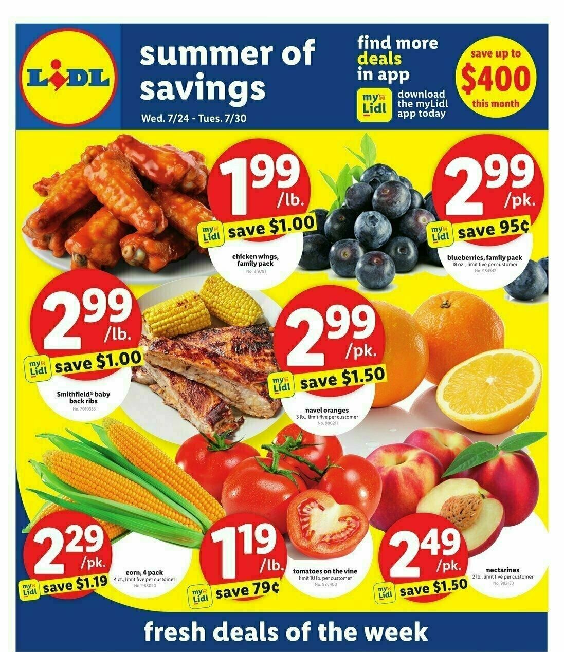 LIDL Weekly Ad from July 24