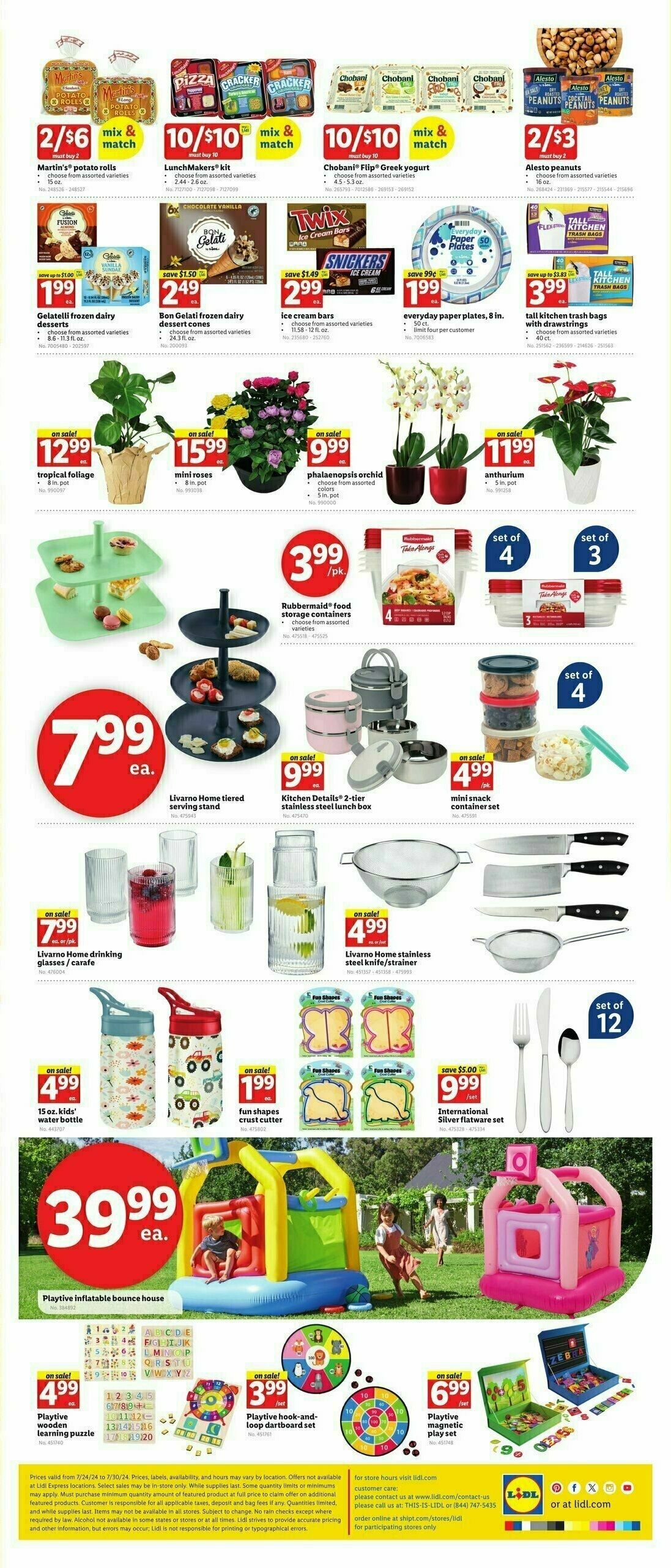 LIDL Weekly Ad from July 24