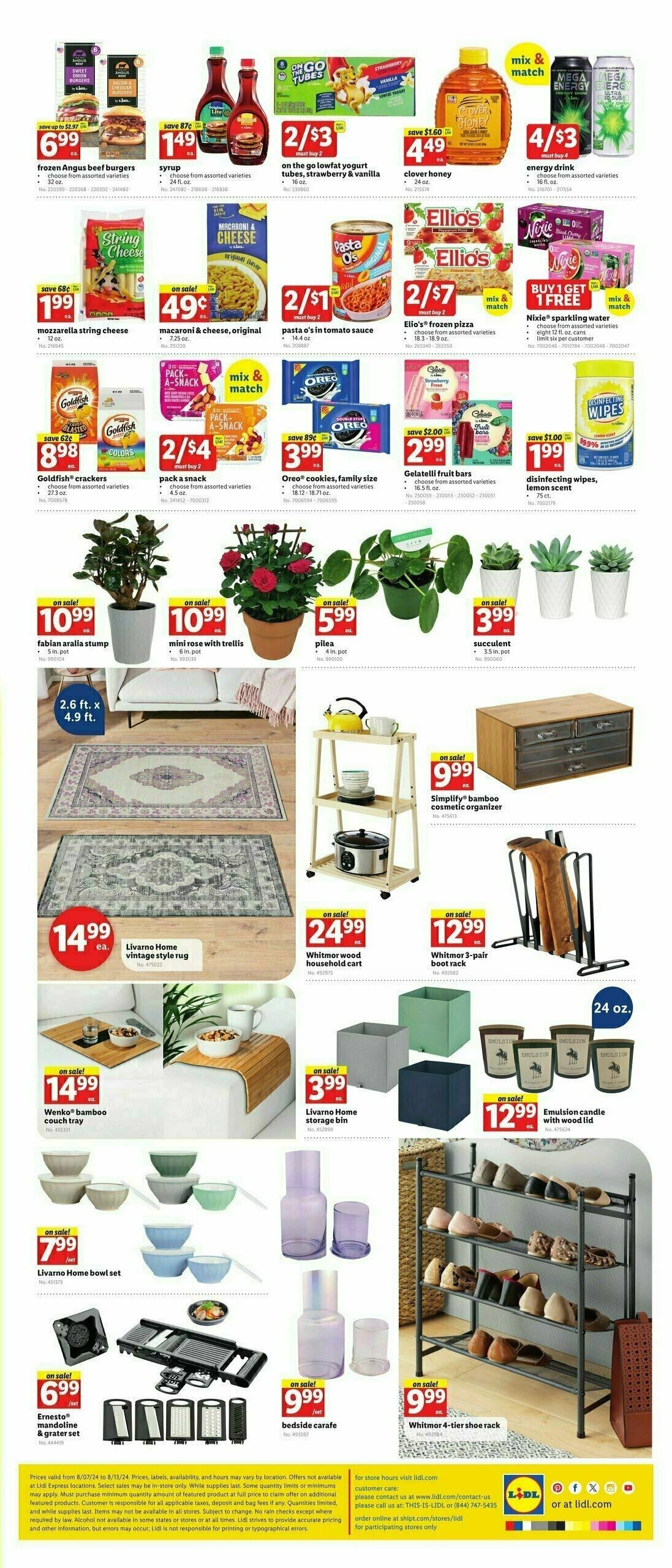 LIDL Weekly Ad from August 7