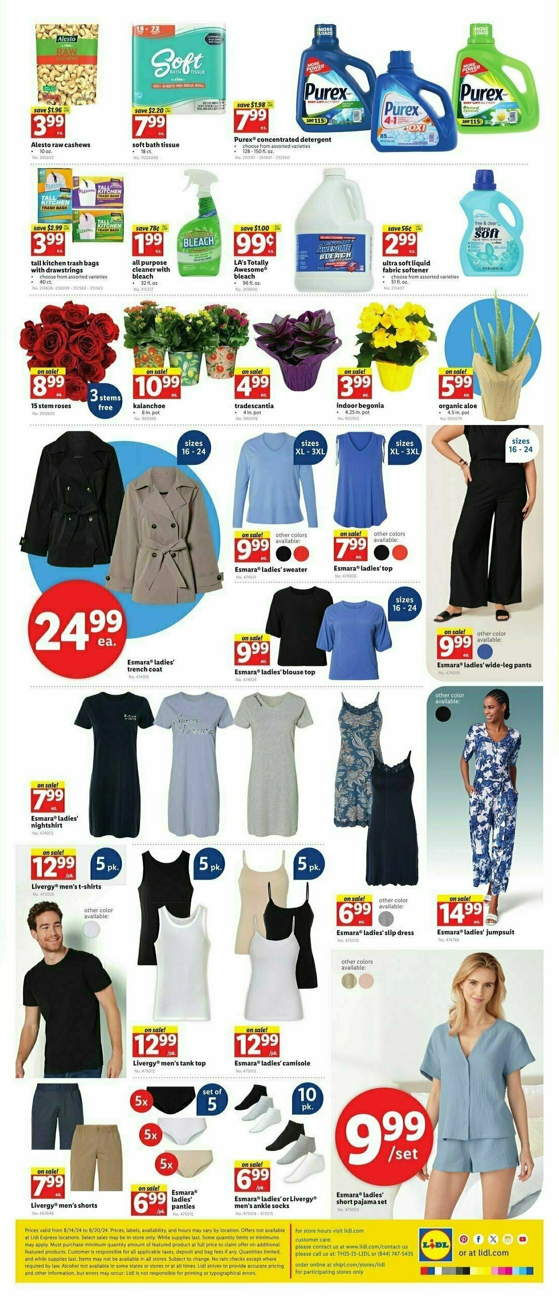 LIDL Weekly Ad from August 14