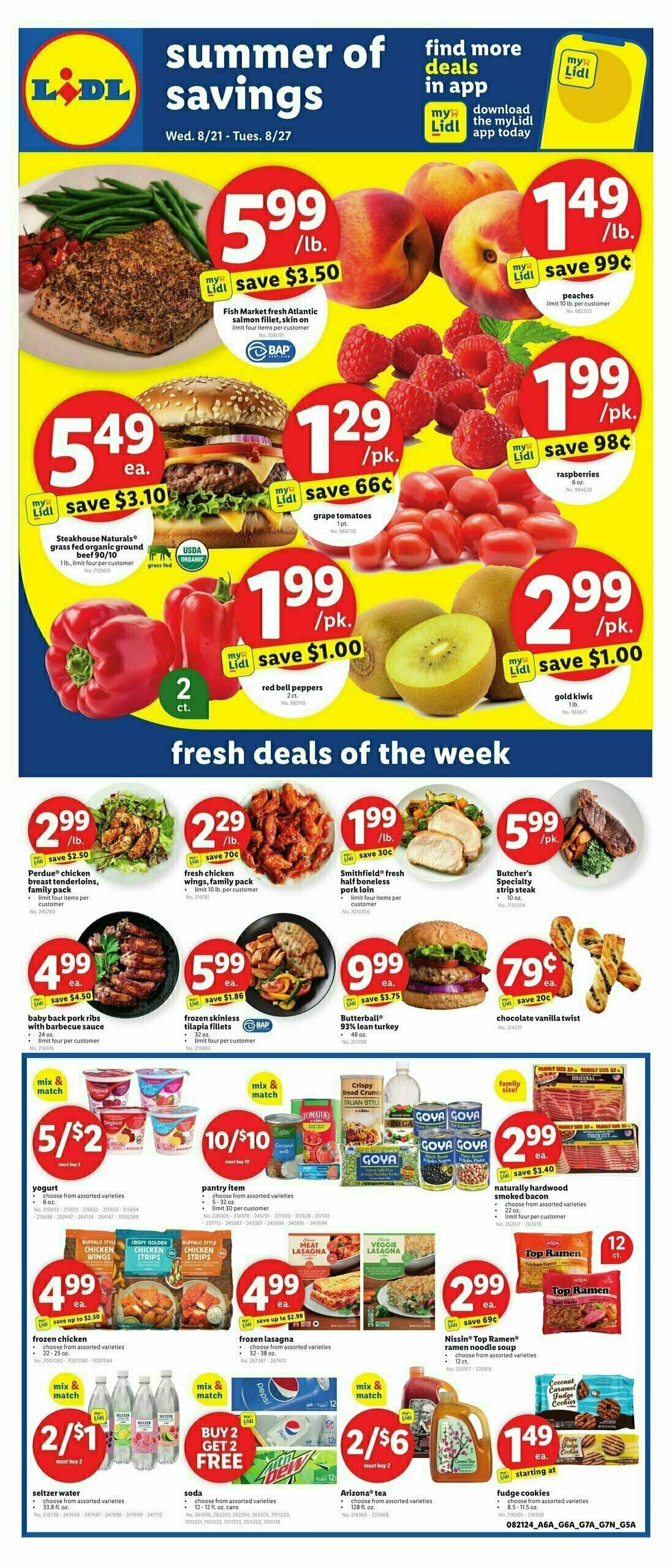 LIDL Weekly Ad from August 21