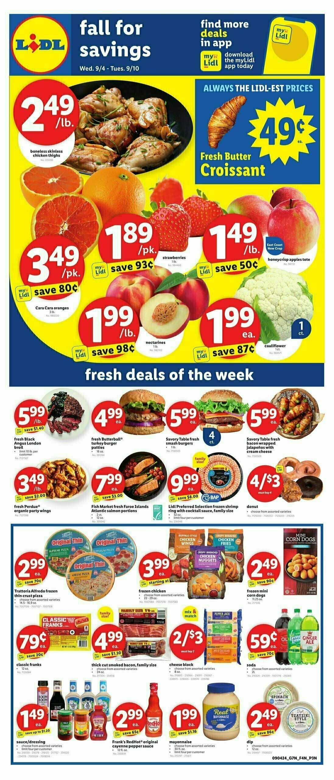 LIDL Weekly Ad from September 4