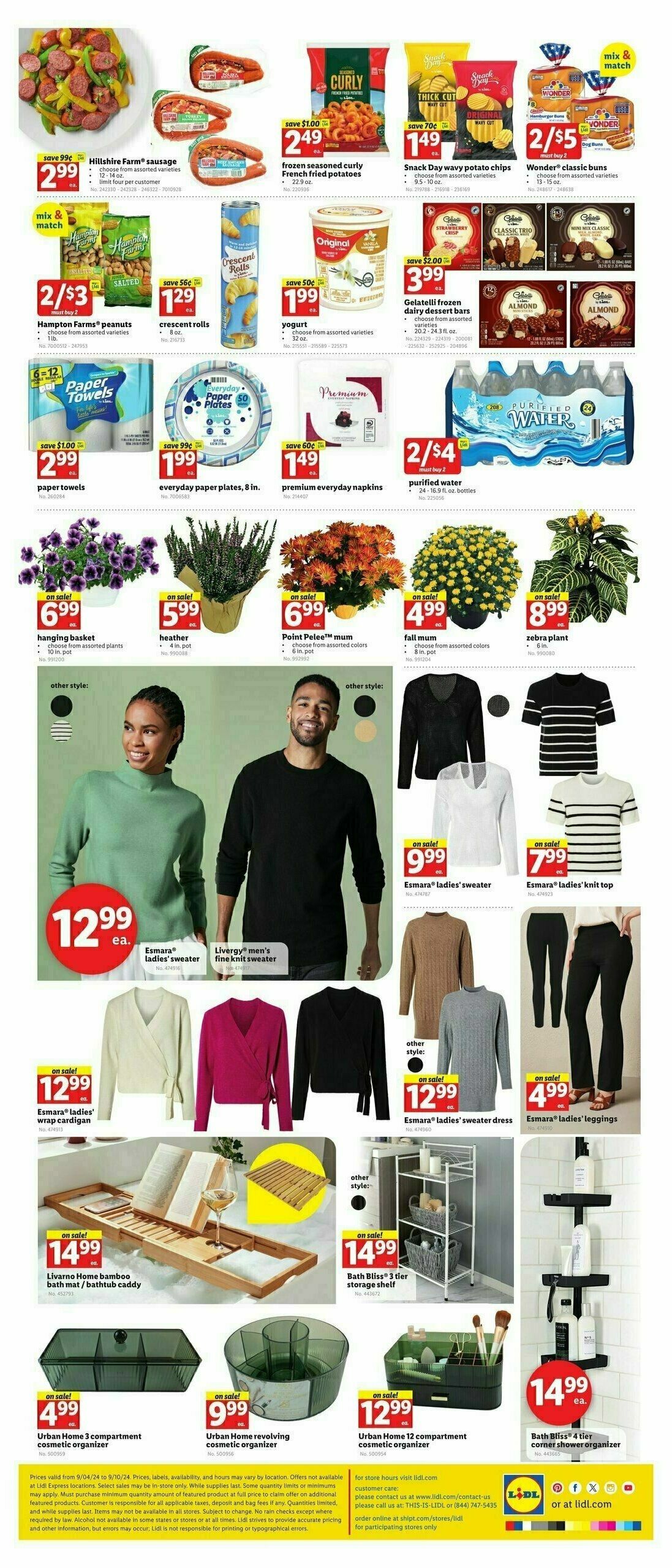 LIDL Weekly Ad from September 4