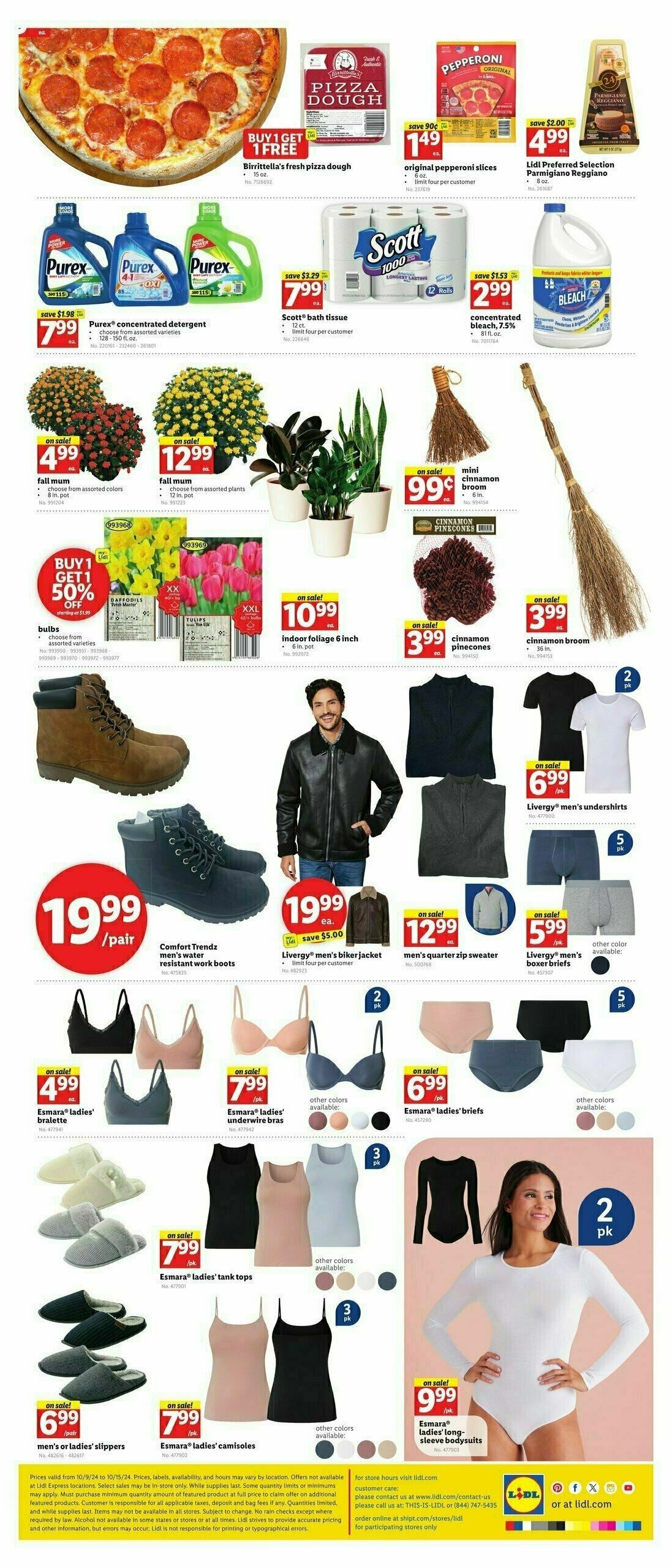 LIDL Weekly Ad from October 9