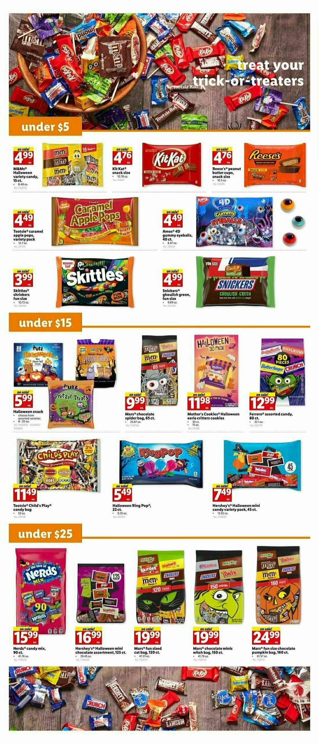 LIDL Weekly Ad from October 9