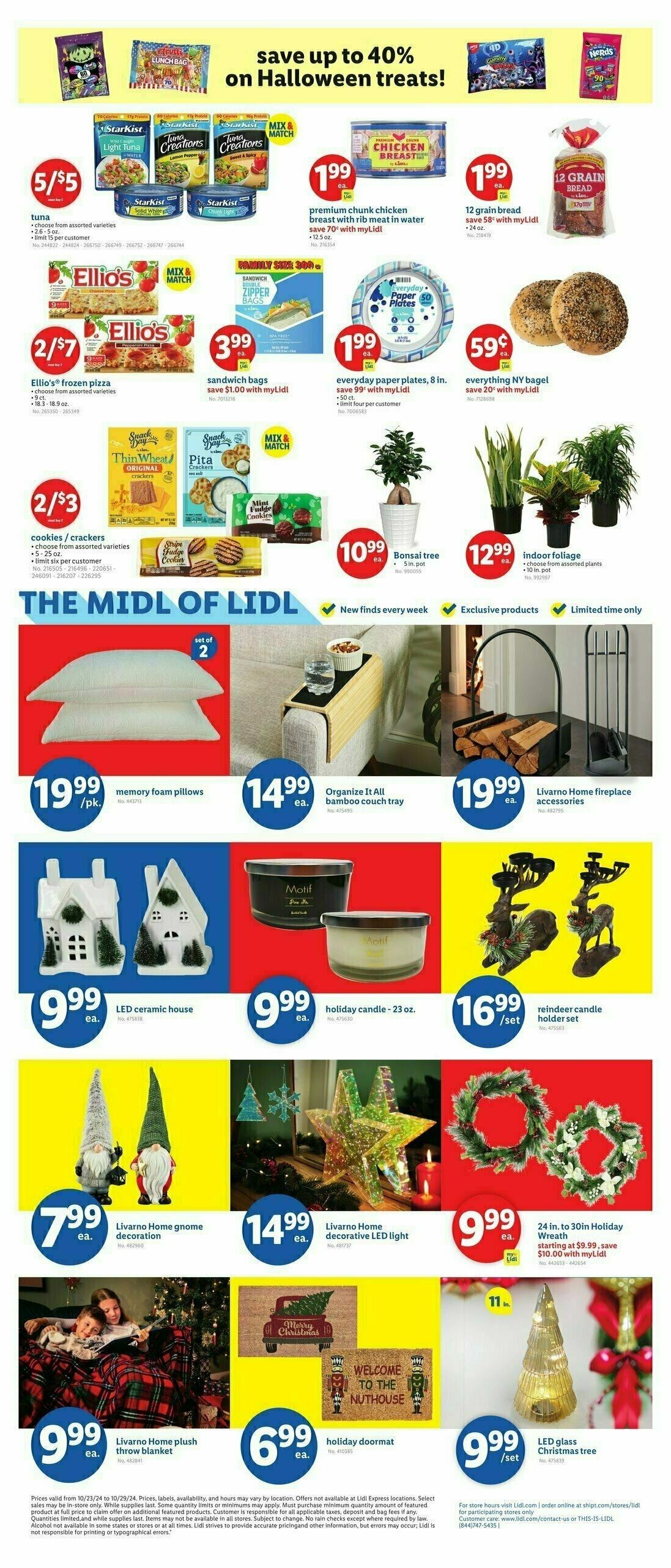 LIDL Weekly Ad from October 23