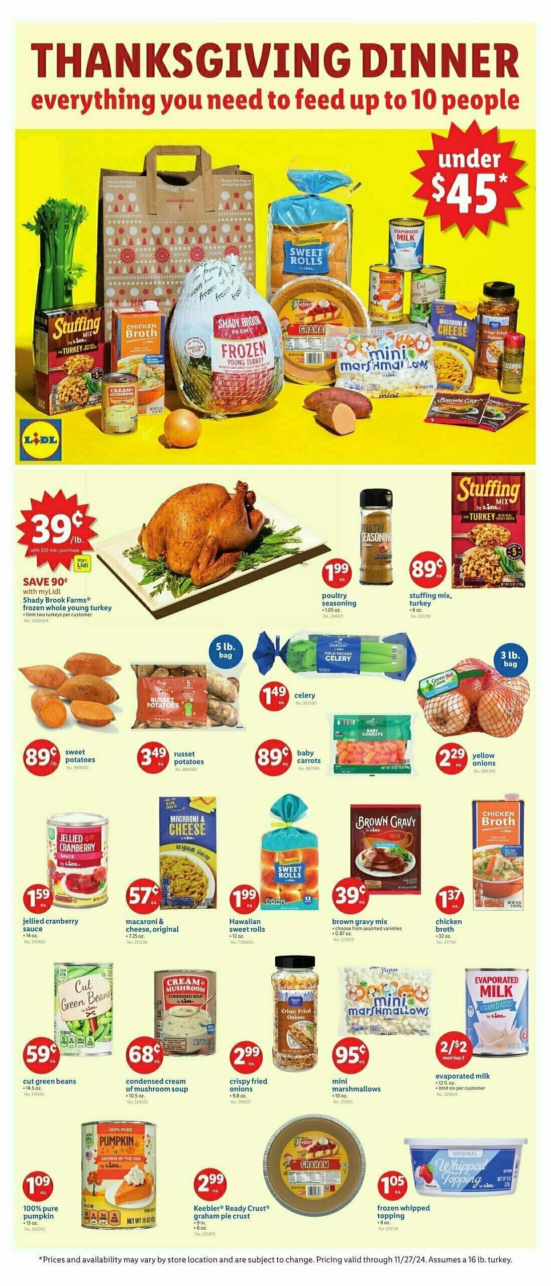 LIDL Weekly Ad from November 6