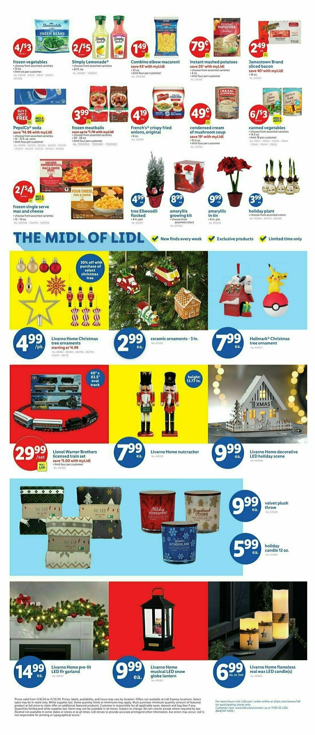 LIDL Weekly Ad from November 6