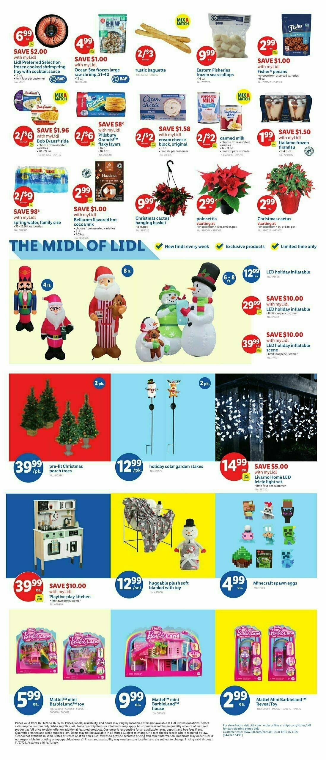 LIDL Weekly Ad from November 13