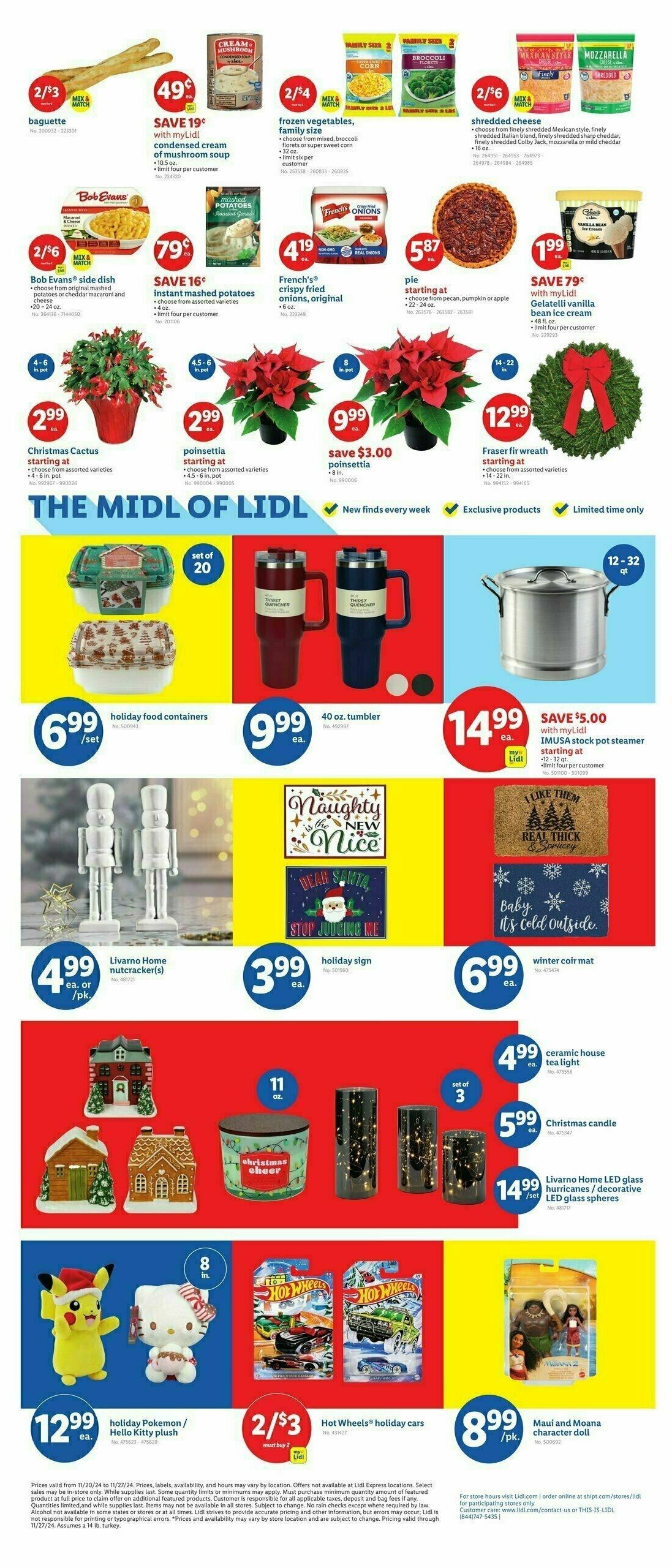 LIDL Weekly Ad from November 20