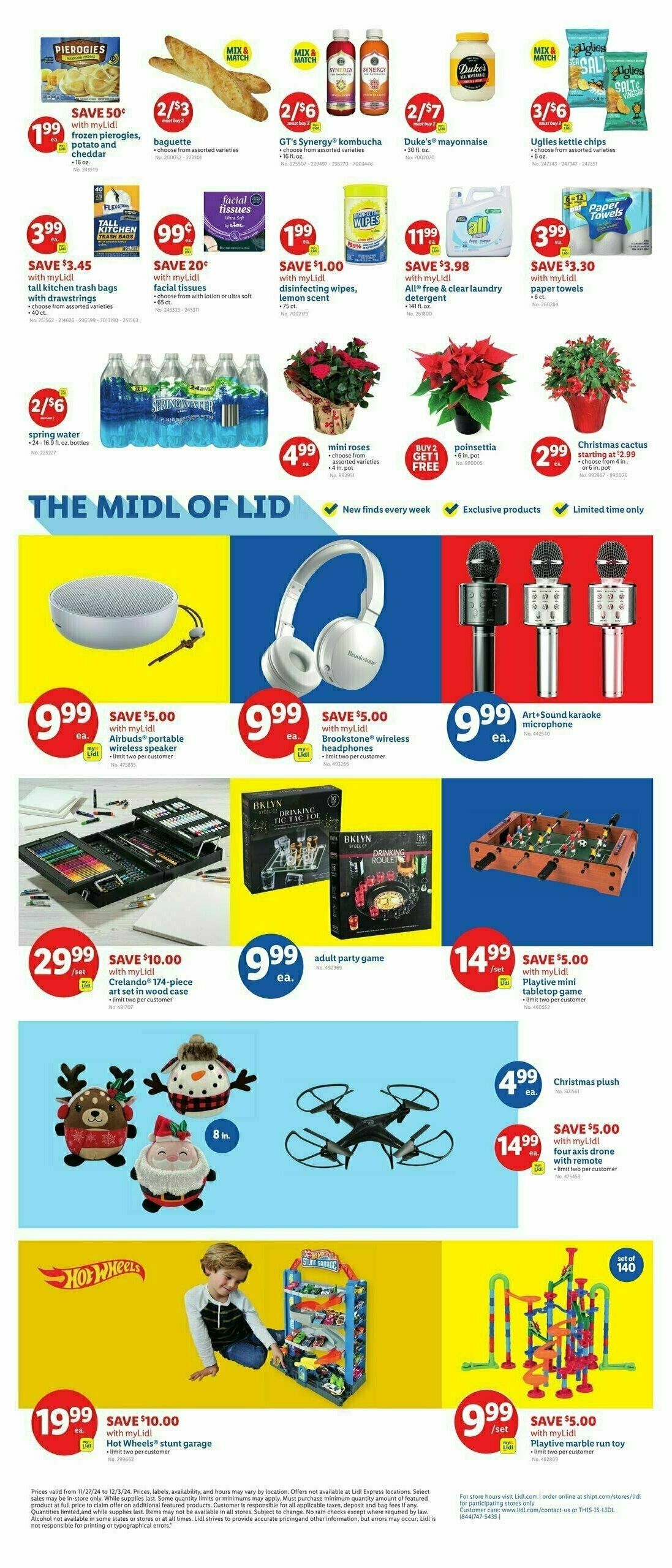 LIDL Weekly Ad from November 27