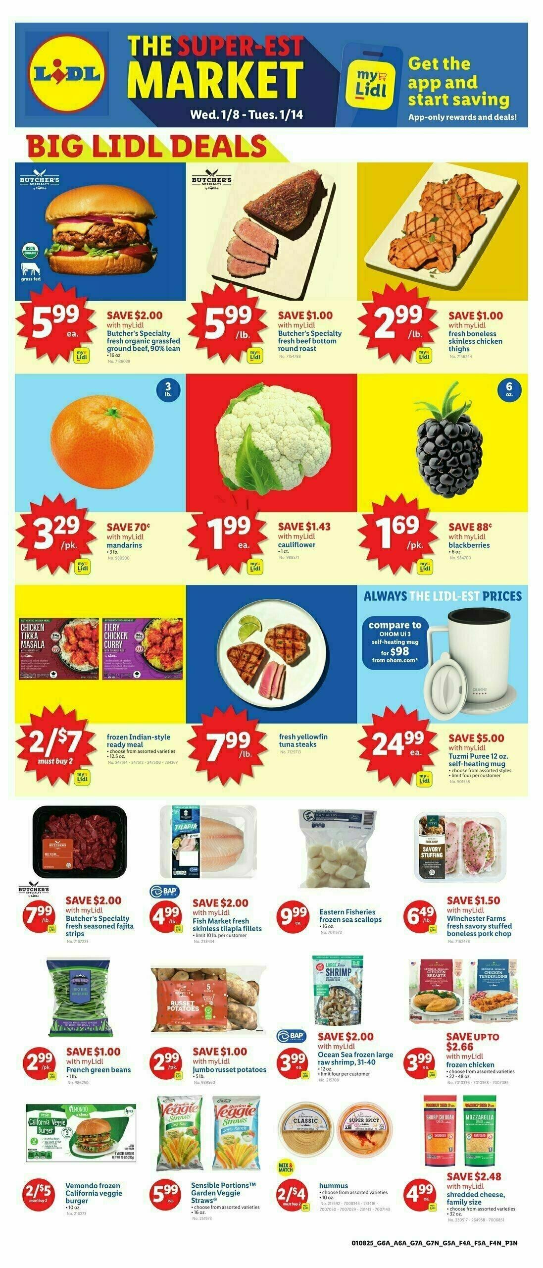 LIDL Weekly Ad from January 8