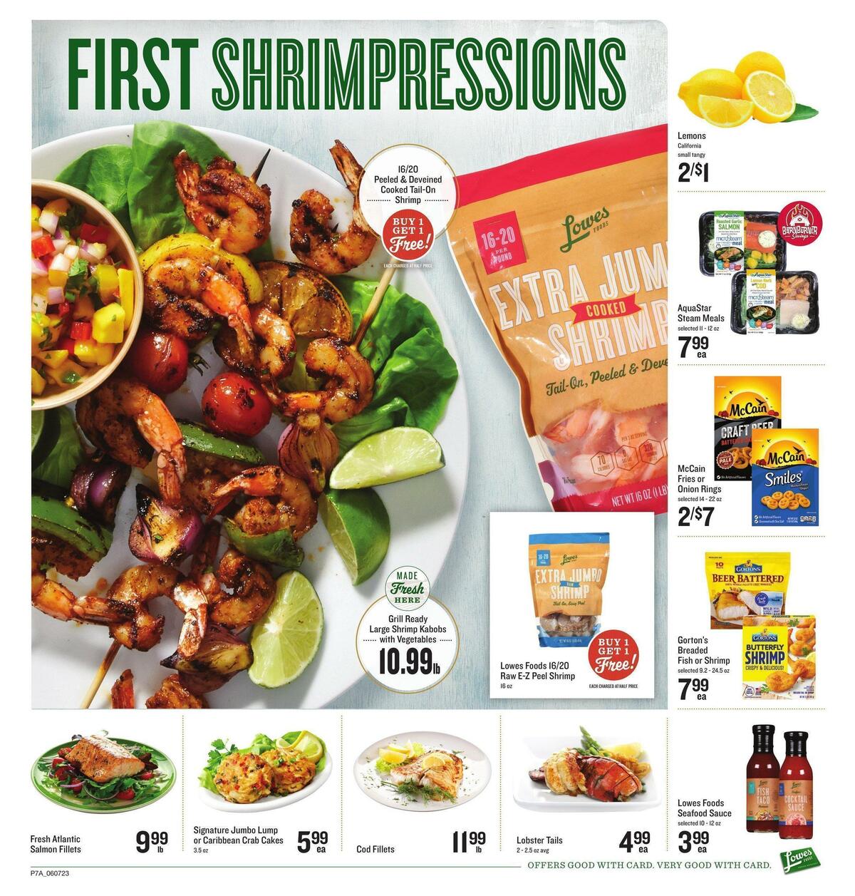 Lowes Foods Weekly Ad from June 7