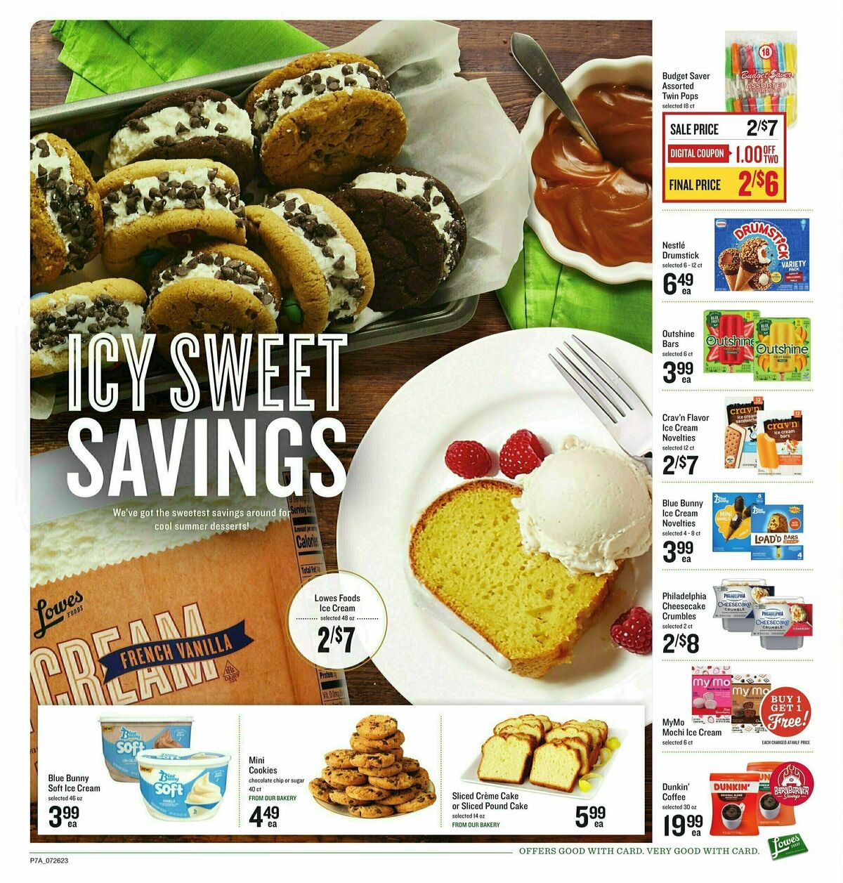 Lowes Foods Weekly Ad from July 26