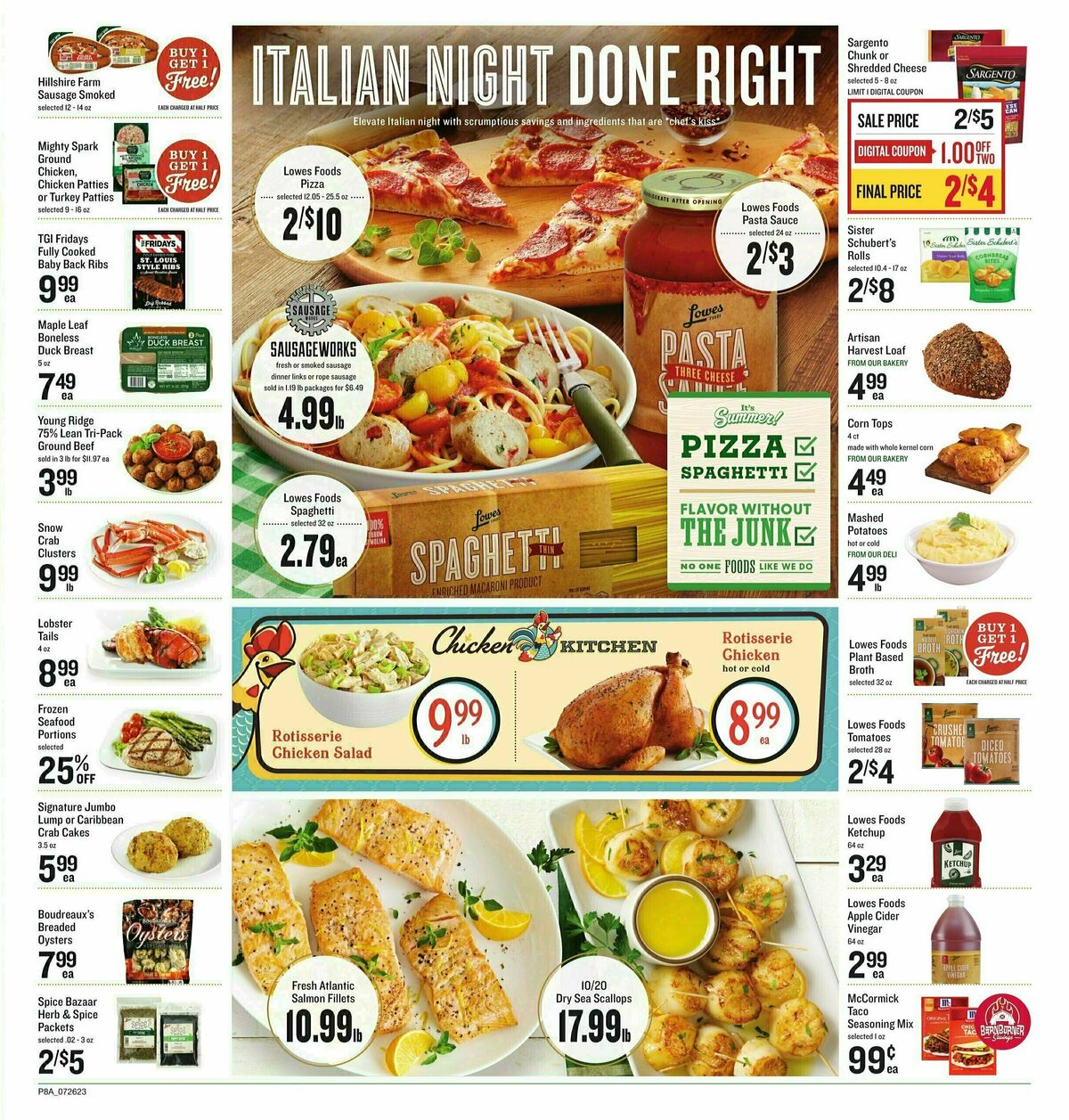 Lowes Foods Weekly Ad from July 26