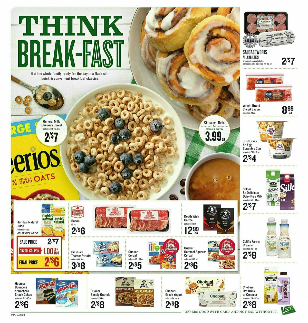 Lowes Foods Weekly Ad from July 26