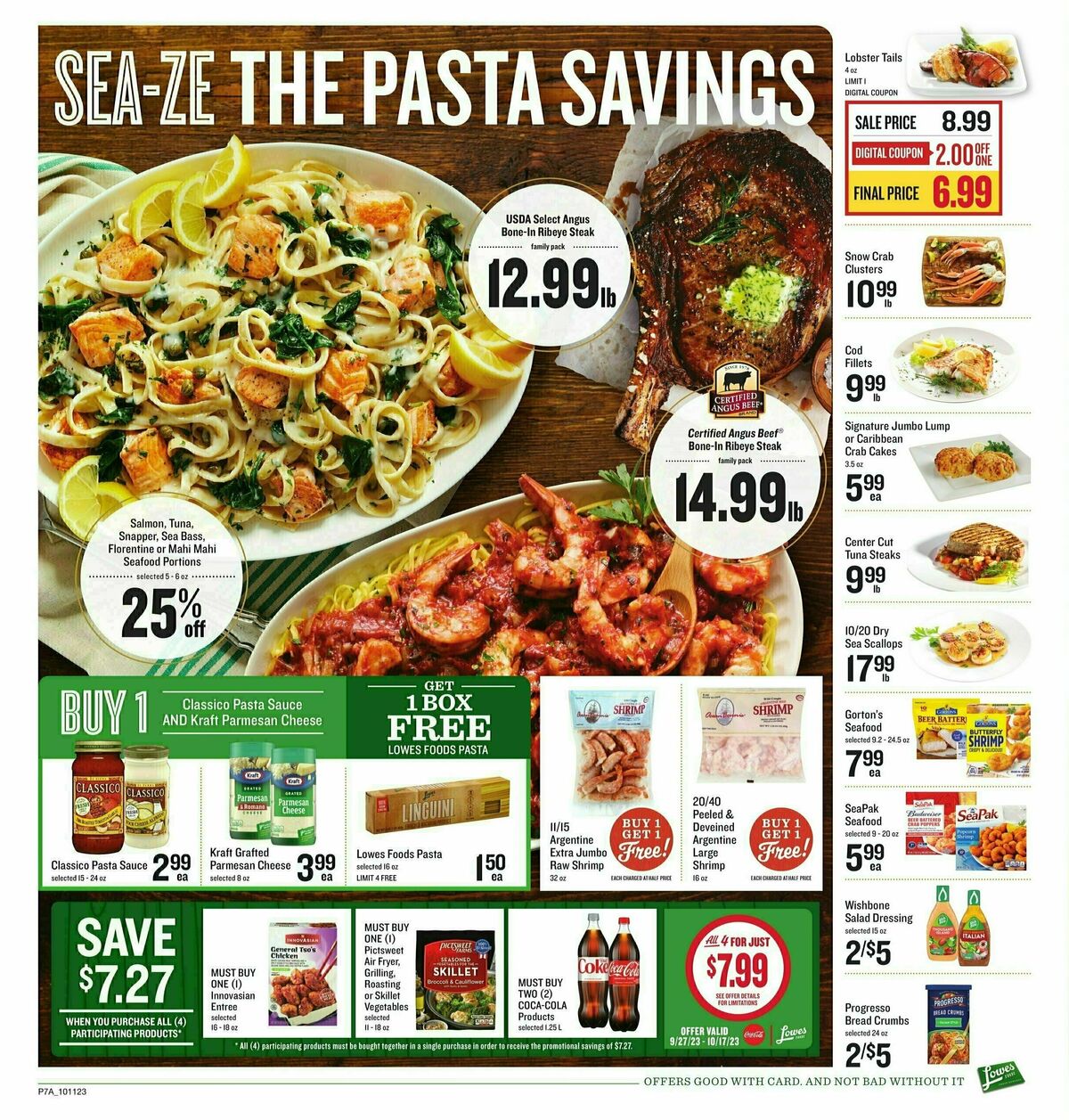 Lowes Foods Weekly Ad from October 11