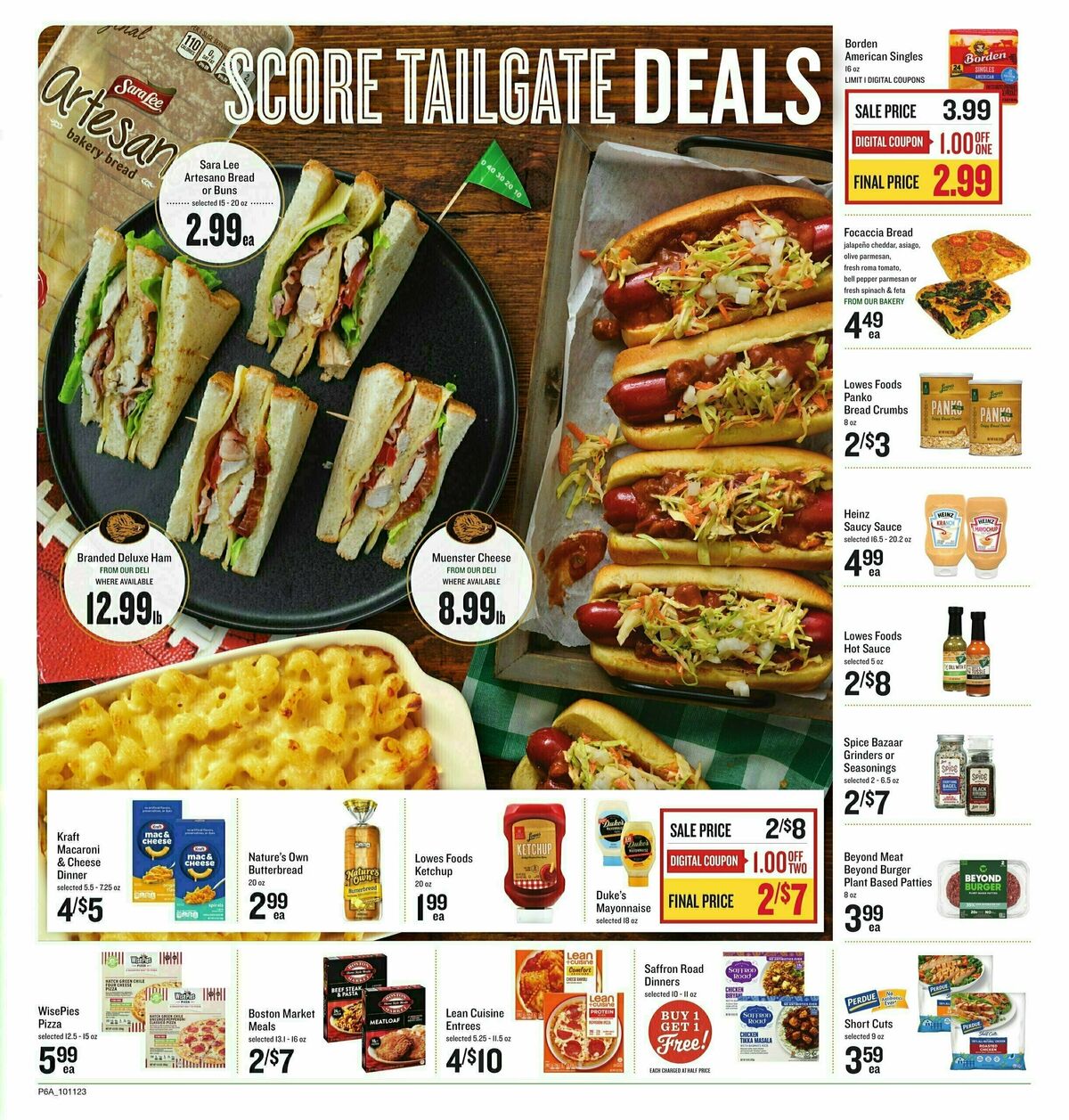 Lowes Foods Weekly Ad from October 11