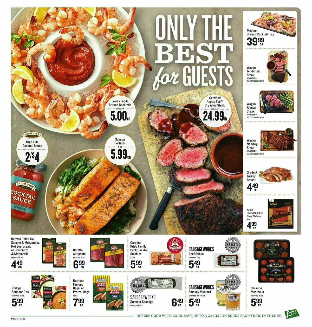 Lowes Foods Weekly Ad from November 1