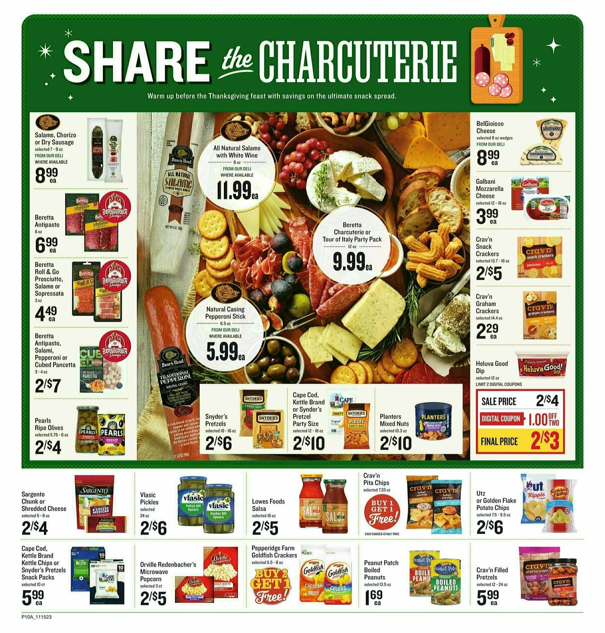 Lowes Foods Weekly Ad from November 15