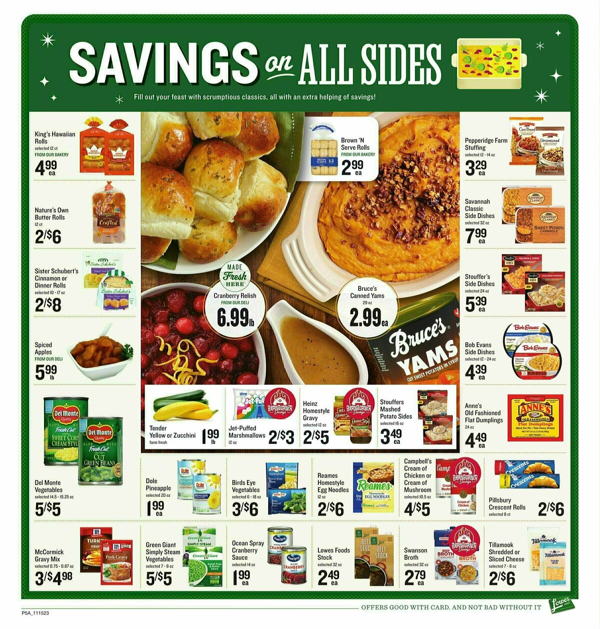 Lowes Foods Weekly Ad from November 15