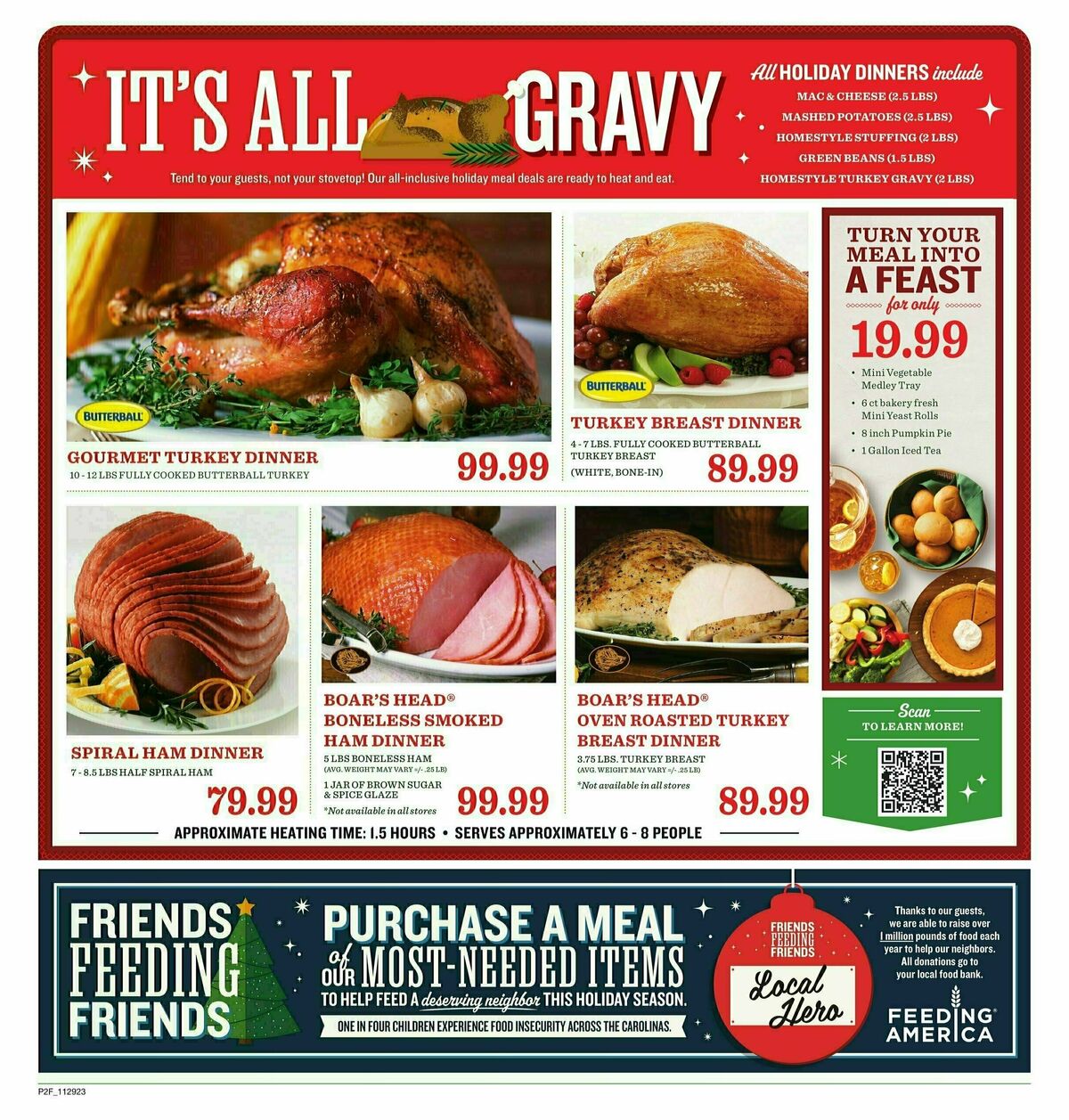 Lowes Foods Holiday Fuel Weekly Ad from November 29