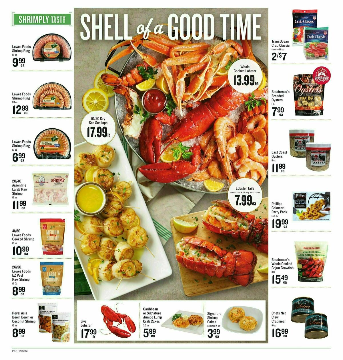 Lowes Foods Holiday Fuel Weekly Ad from November 29