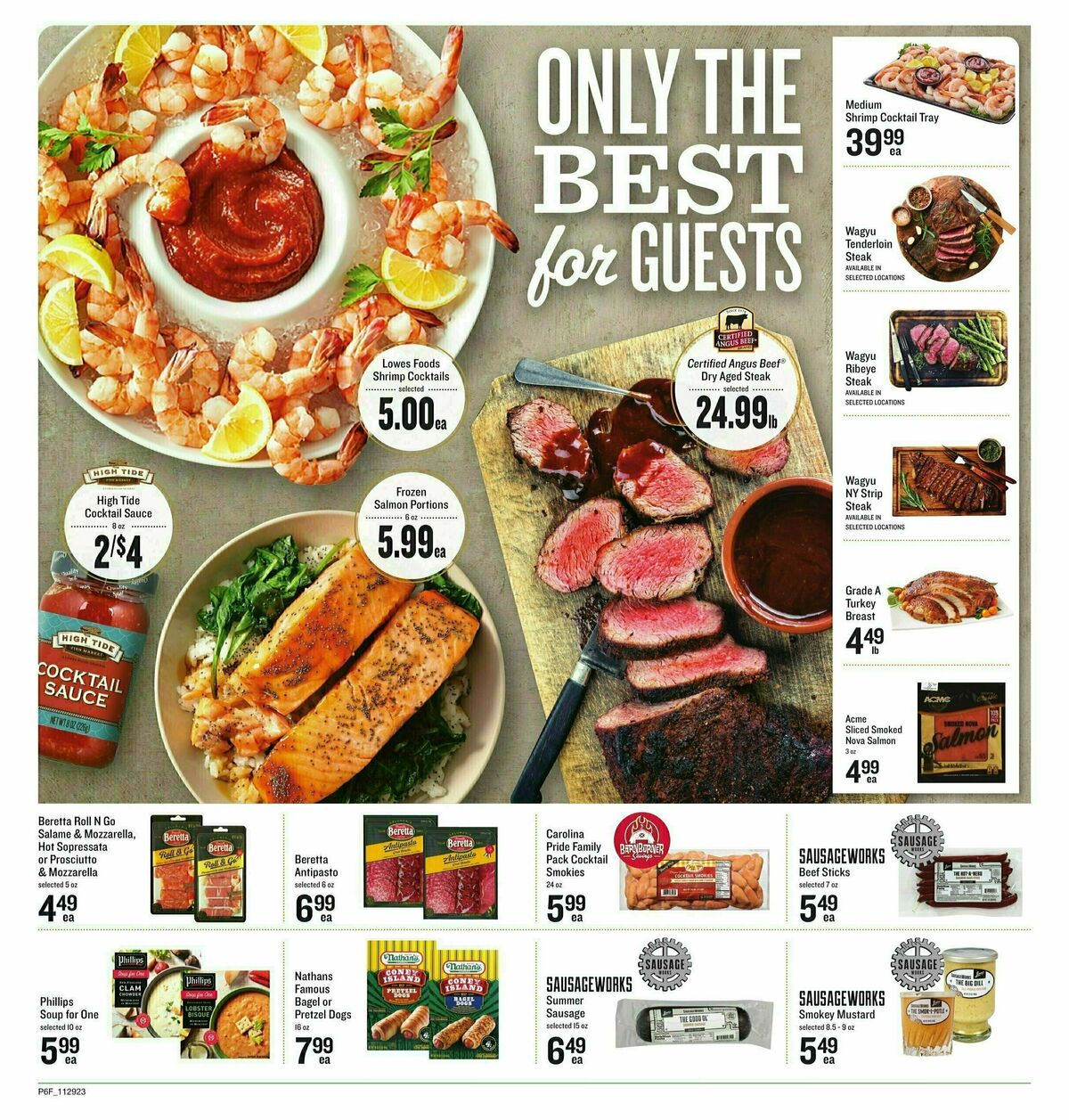 Lowes Foods Holiday Fuel Weekly Ad from November 29