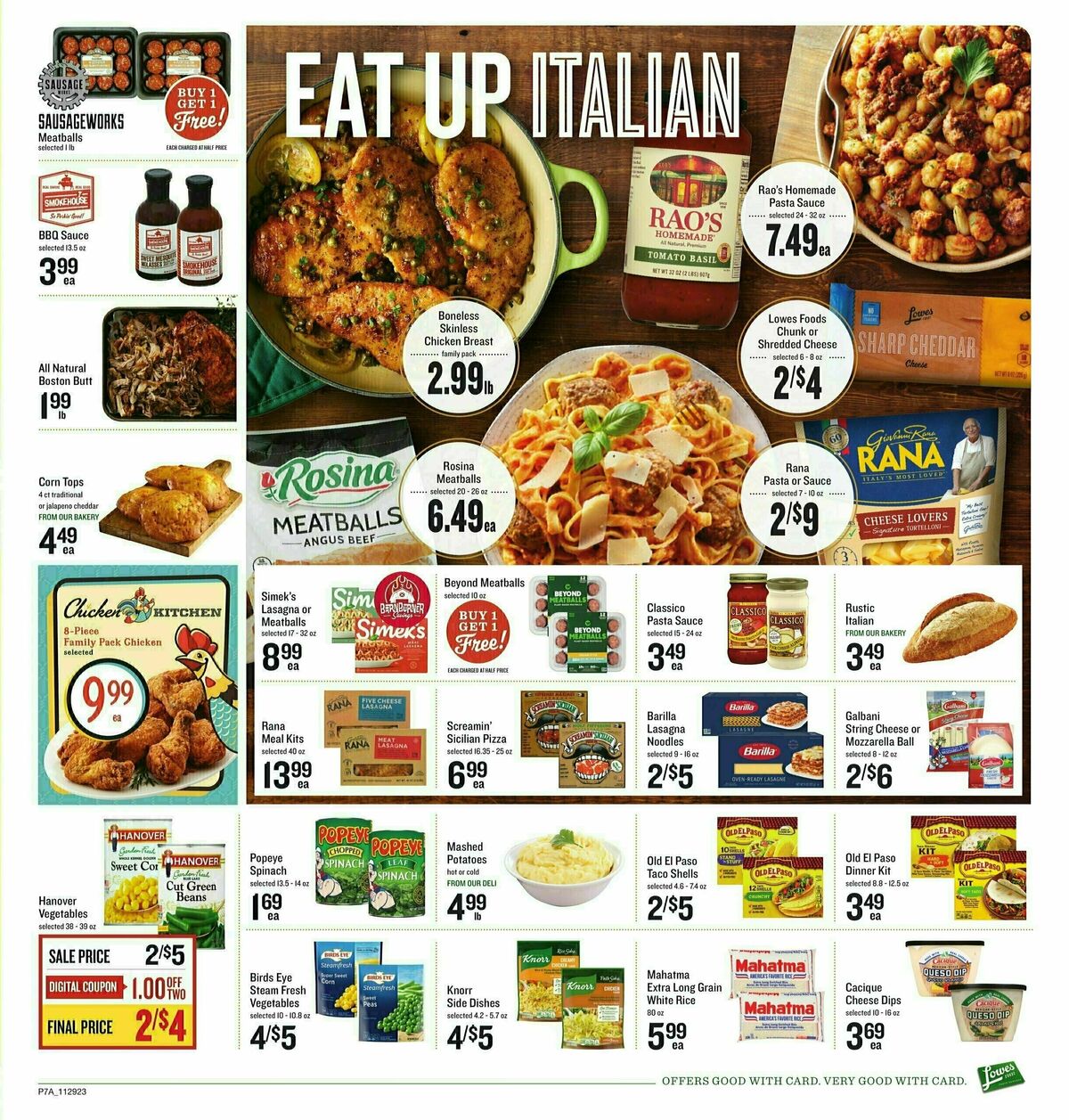 Lowes Foods Weekly Ad from November 29