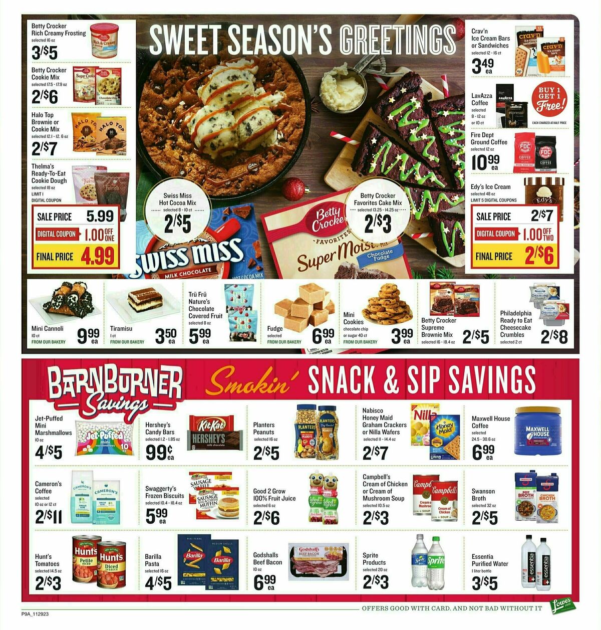 Lowes Foods Weekly Ad from November 29