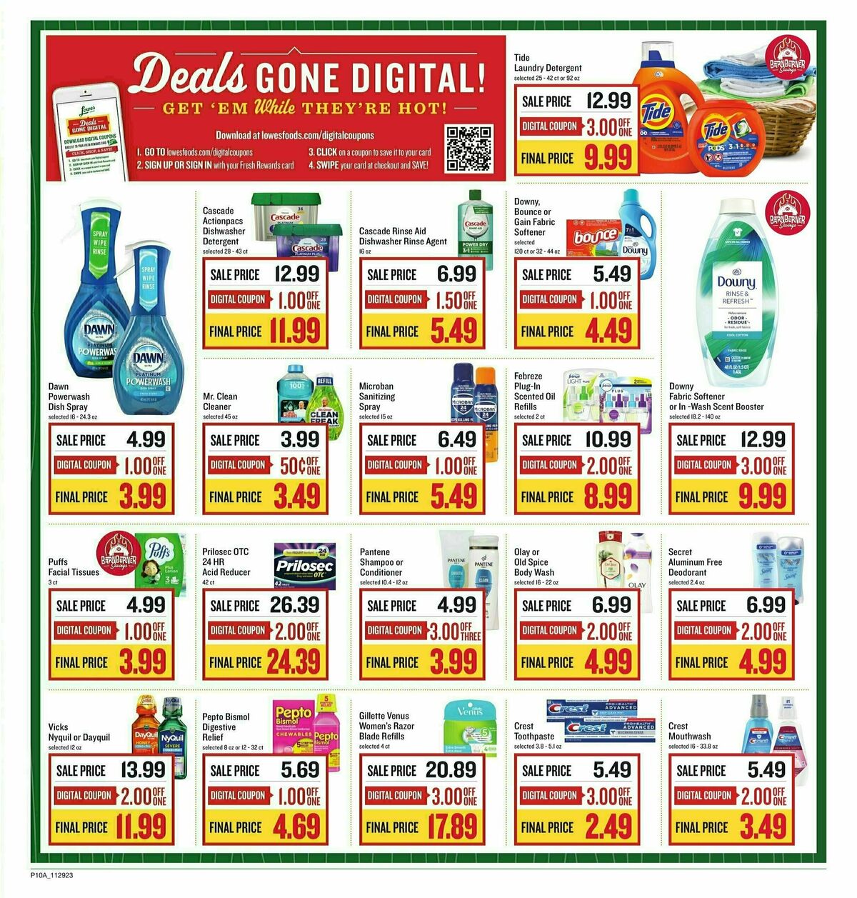 Lowes Foods Weekly Ad from November 29