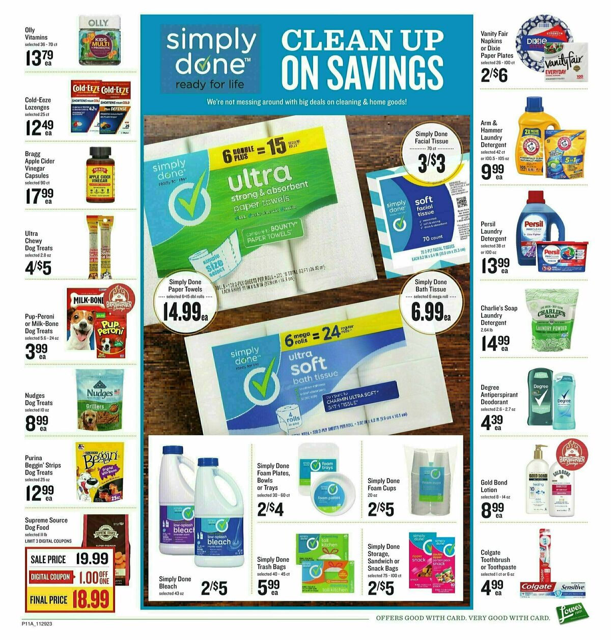 Lowes Foods Weekly Ad from November 29