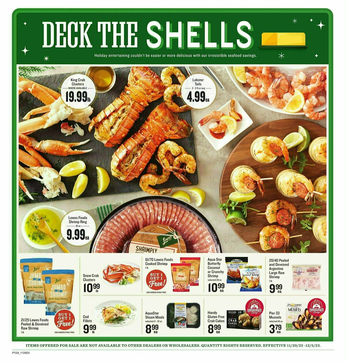 Lowes Foods Weekly Ad from November 29