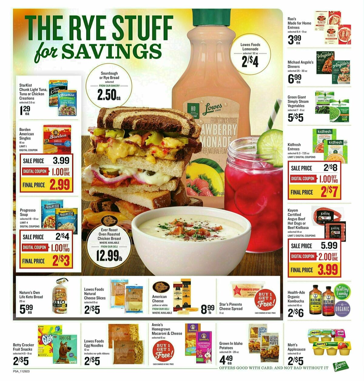 Lowes Foods Weekly Ad from November 29