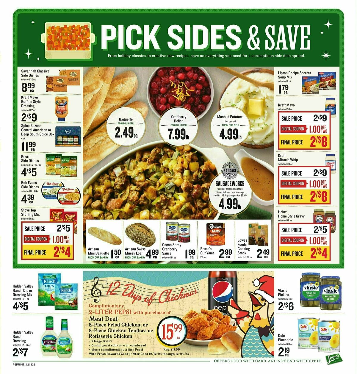 Lowes Foods Weekly Ad from December 13