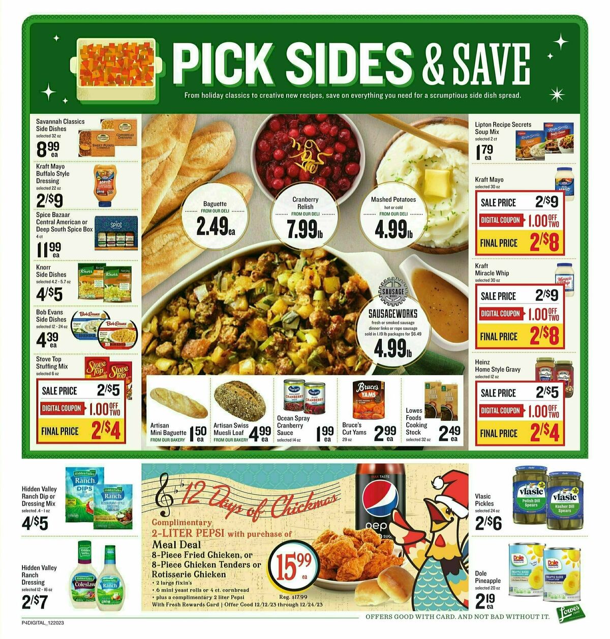 Lowes Foods Weekly Ad from December 20