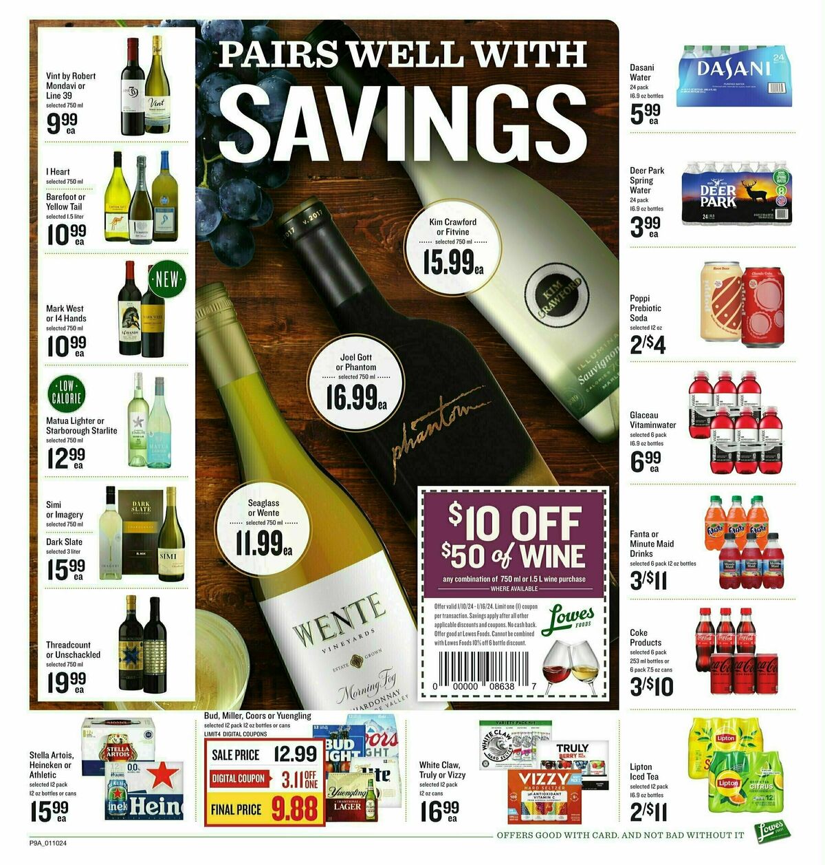 Lowes Foods Weekly Ad from January 10