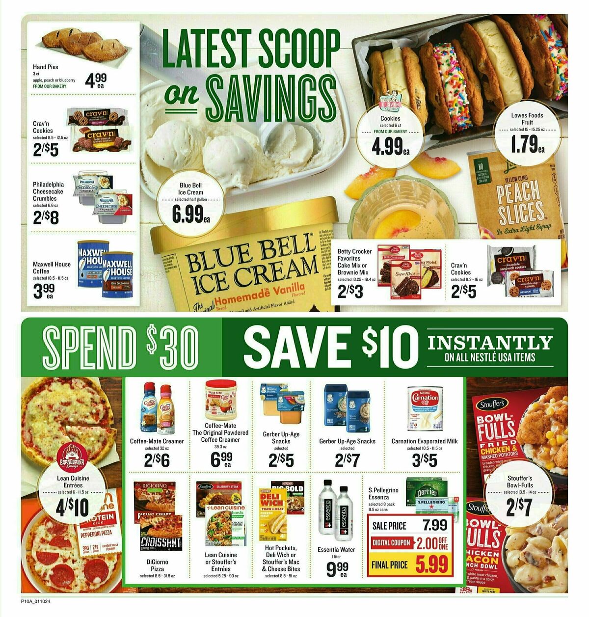 Lowes Foods Weekly Ad from January 10