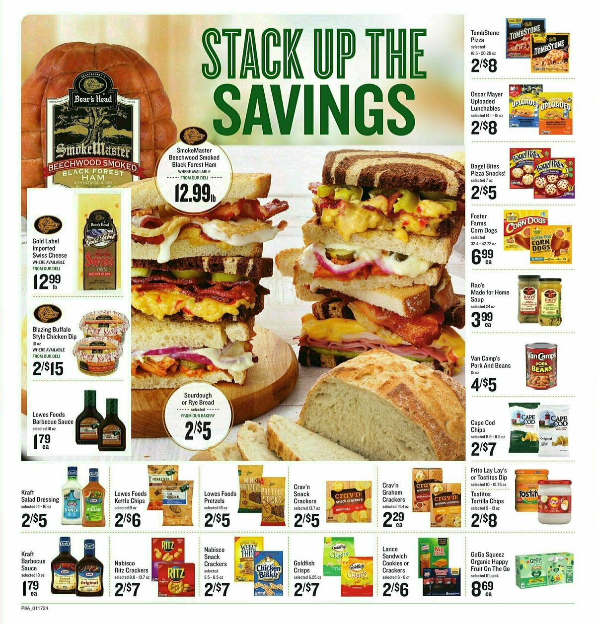 Lowes Foods Weekly Ad from January 17