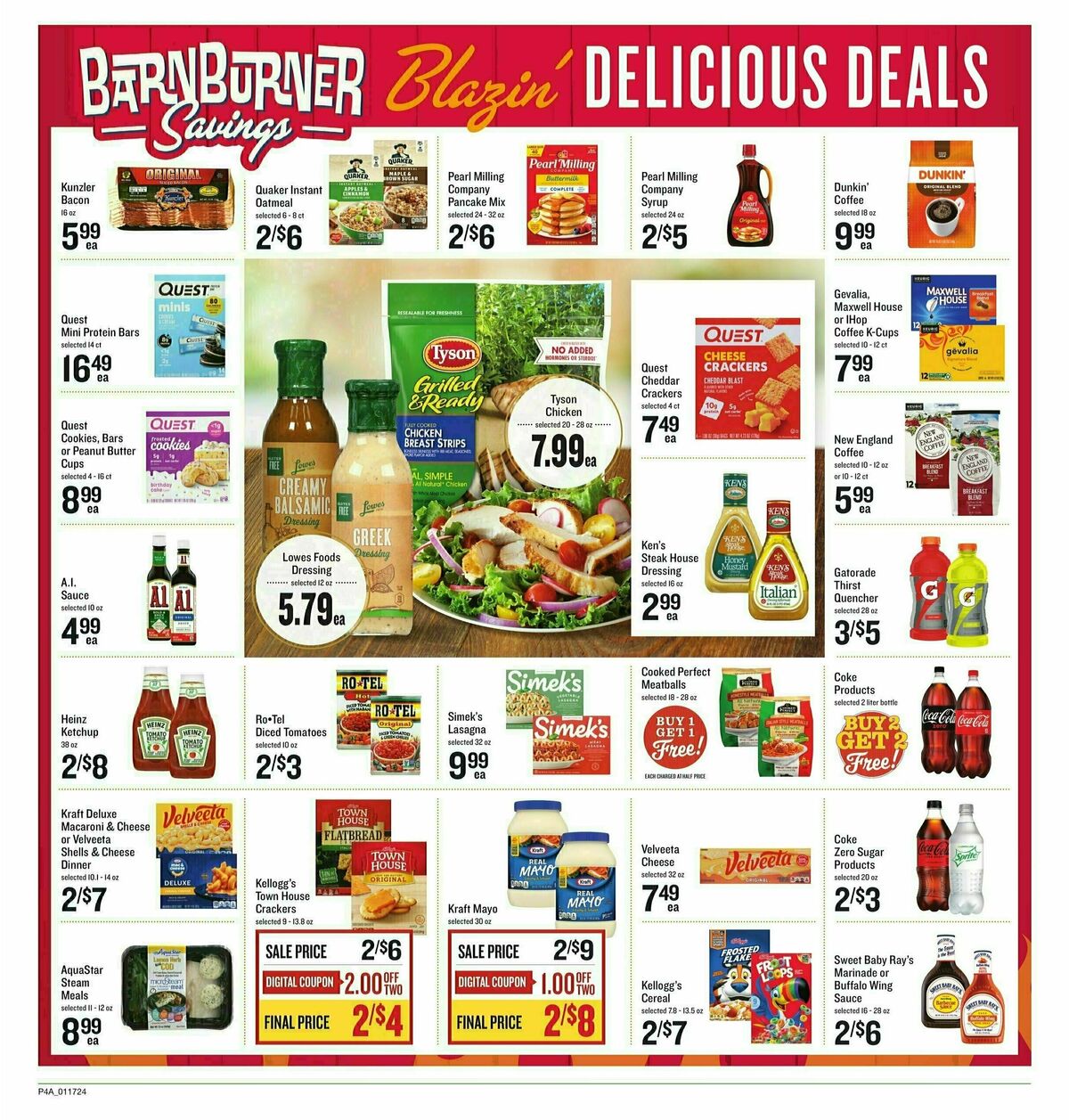 Lowes Foods Weekly Ad from January 17